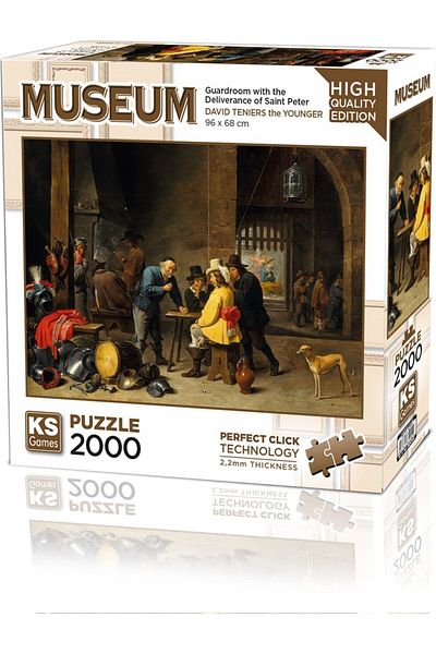 STOREMAX Guardroom with the Deliverance of Saint Peter 2000 Piece Puzzle Star Buy Bz 1087243