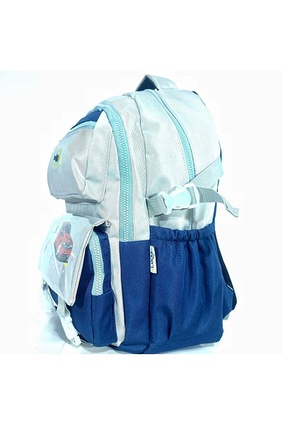 Nico Korean Style Car School Bag Girl's and Boy's Backpack with Accessories