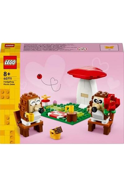 STOREMAX Ntwork Hedgehog Picnic 40711, Toy Construction Set for Boys and Girls, Birthday Gift