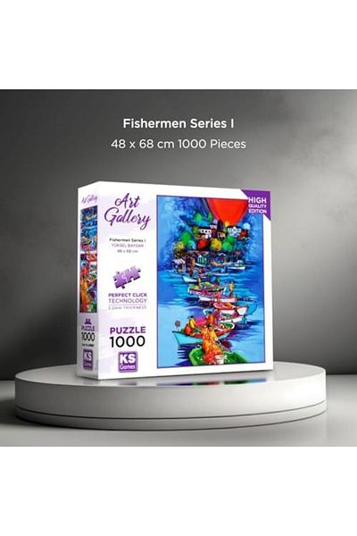 STOREMAX Games 1000 Piece Fishermen Series I Puzzle Star Buy Bz 1087243