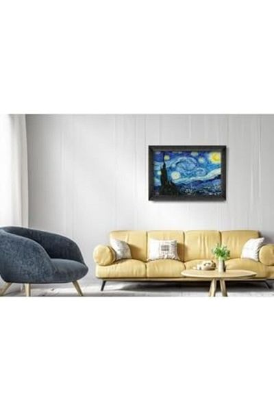 STOREMAX Puzzle Starry Night 1000 Pieces Puzzle with Frame Star Buy Bz 1087243