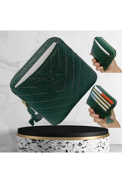 OEM Elegant women's cardholder, handmade, leather