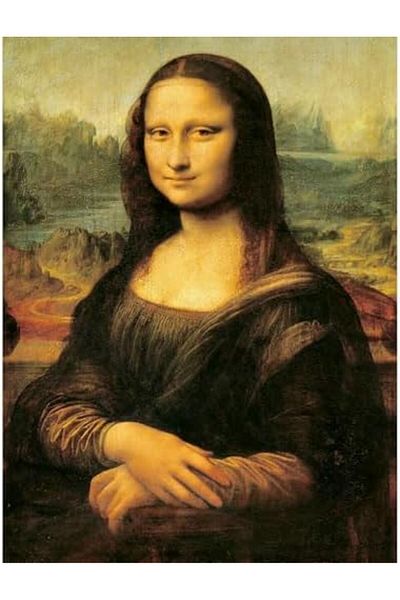 STOREMAX Network 1000P Puzzlezle Mona Lisa, Puzzle Art 1087243