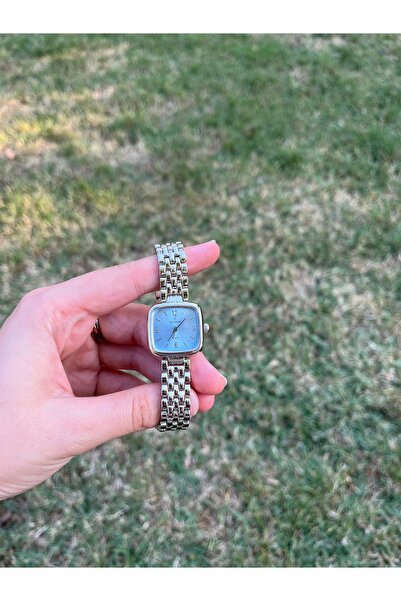 Bluemix Aksesuar ساعة يد من الفولاذ بقرص مربع