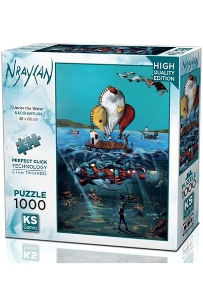 STOREMAX Under the Water 1000 Piece Puzzle -Ks Puzzle Star Buy Bz 1087243