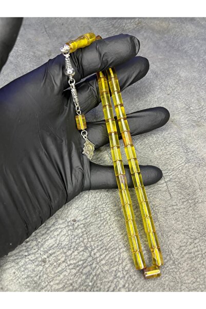 Mos Tespih Cut Moire High End Tightening Amber Prayer Beads