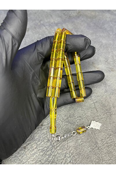 Mos Tespih Cut Moire High End Tightening Amber Prayer Beads