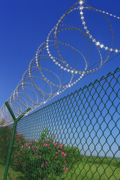 Hat Tel Çit Jiletli düzlemsel tel 70 metre 45 cm çapında