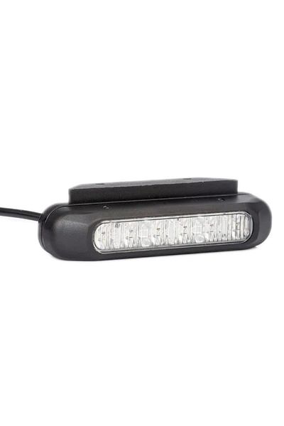 DELUXETUNING Lampa stroboscop portocalie, 12/24V, 6 LED-uri in grila, FT-200 Fristom
