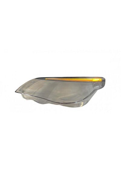 DELUXETUNING Sticla far stanga BMW Seria 5 E60/E61 2004-2007, parte montare stanga, far cu halogen