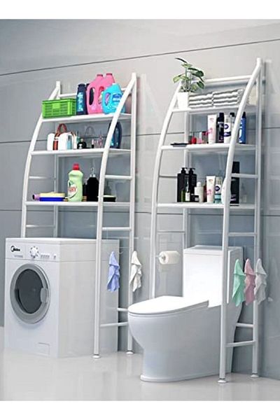 Generic 3 Tier Over The Toilet Storage Rack Rust Free And Sturdy Metal Toilet Rack No Drill Over Toilet Shel