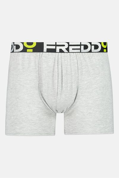 FREDDY Men Brand Logo Trunks, Grey