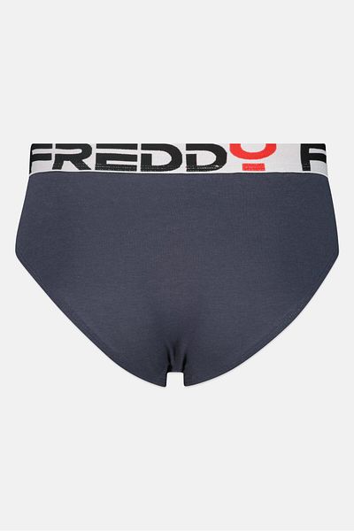 FREDDY Men Brand Logo Brief, Navy