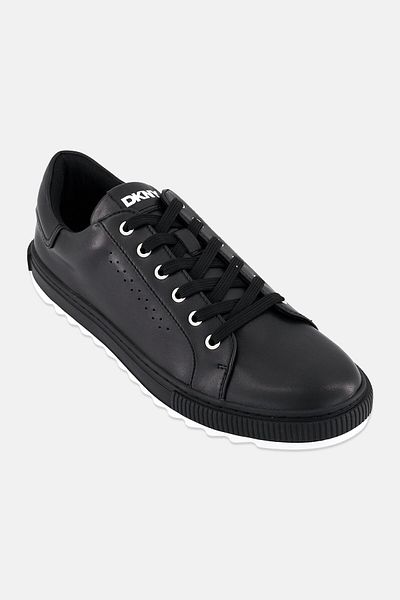 Dkny Men Medium Lace Up Casual Shoes, Black