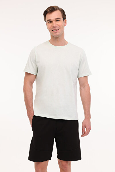 Kinetix MB PAM C 11SN220 5FX Yeşil Erkek Kısa Kol T-Shirt