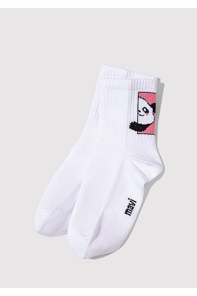 Mavi White Socket Socks 1913533-620