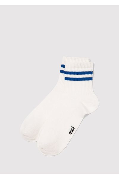 Mavi White Socket Socks 0911594-20844