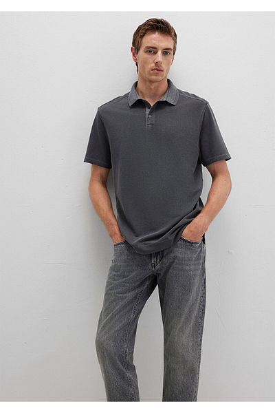 Mavi Anthracite Polo T-Shirt Regular Fit / Regular Cut 0612820-80106