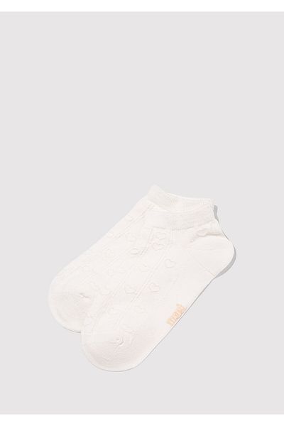 Mavi White Booties Socks 1913550-620