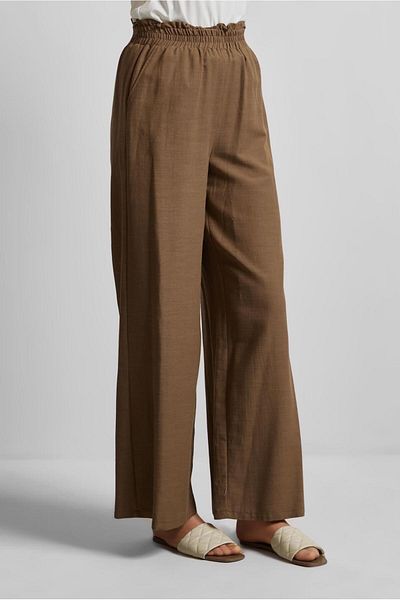 Alvina Cotton Wide Leg Trousers 70751