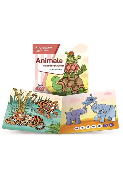 Raspundel Istetel Carte Interactiva Animale Salbatice