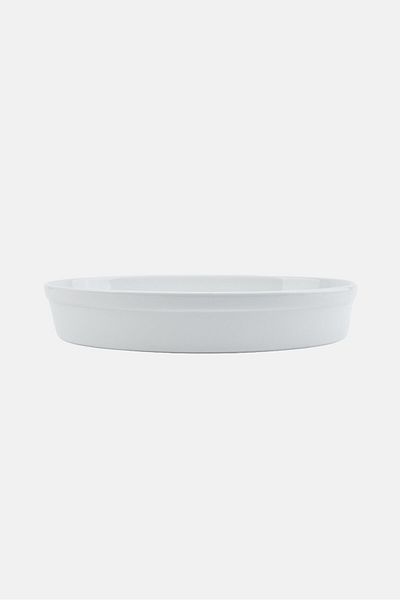 BIA Cordon Bleu Oval Ceramic Baking Dish, White