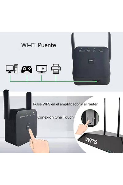 Saharaz WiFi Extender,with Ethernet Port,Covers Up to 10000 Sq.ft and 60 Devices,Internet Booster