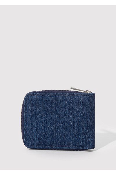 Mavi Zippered Denim Wallet 1913340-83594