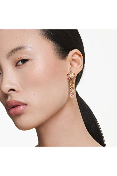 Swarovski Idyllia Goldfarbene Ohrringe 5732381