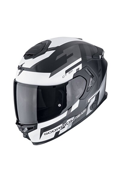 Scorpion Apex Exo-gt Sp Carbon Matrix Air Tornado Kapalı Motosiklet Kaskı Mat Siyah Gümüş