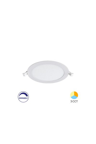 Braytron SPOT LED ROTUND ST 12W 1120LM DIM 3in1 F:170MM ALB IP40