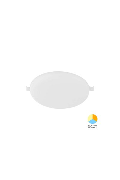 Braytron Panou LED microfon SPOT LED ROTUND ST 16W 1650lm 3 în 1 ALB
