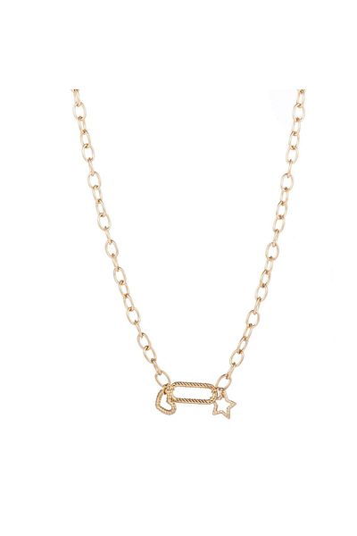 Go Dutch Label Heart & Star (gold stainless steel)