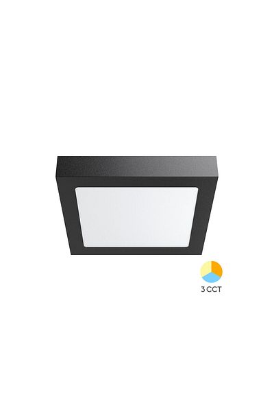 Braytron SPOT LED SQUARE PT 18W 1760lm 3in1 BLACK IP20