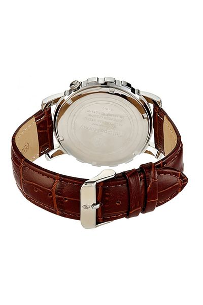 Philippe Moraly of Switzerland Men's Leather Analog Watch