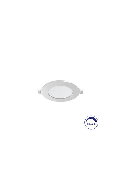 Braytron Panou LED microfon SPOT LED ROTUND ST 4W 280LM DIM 3000K F:85MM ALB IP40