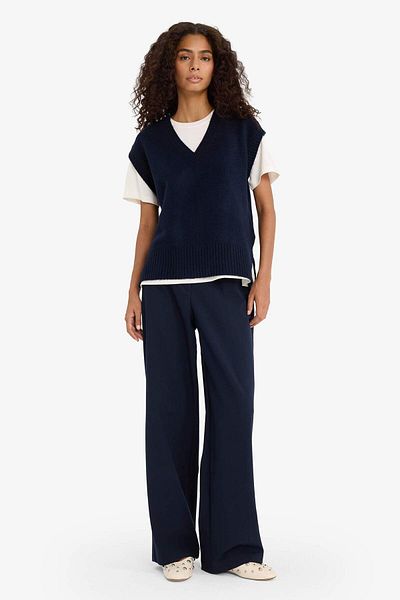 DeFacto Regular Fit V-Neck Sweater F2901Ax25Au