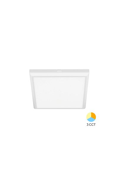 Braytron Spot LED Square 20W 2000lm 3-in-1 White IP40