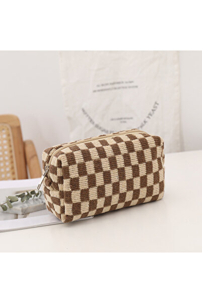 Choice حقيبة مستحضرات تجميل على شكل قهوة، حقيبة مكياج محمولة للسفر، حقيبة أقل...