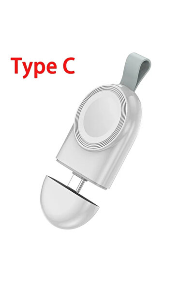 Choice TYPE C Charger Mini Magnetic Wireless Charger Dock For Watch series 8 ...