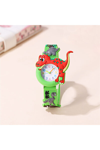 Choice4 ساعة أطفال جديدة لطيفة ثلاثية الأبعاد بتصميم ديناصور تيرانوصور ريكس، ...