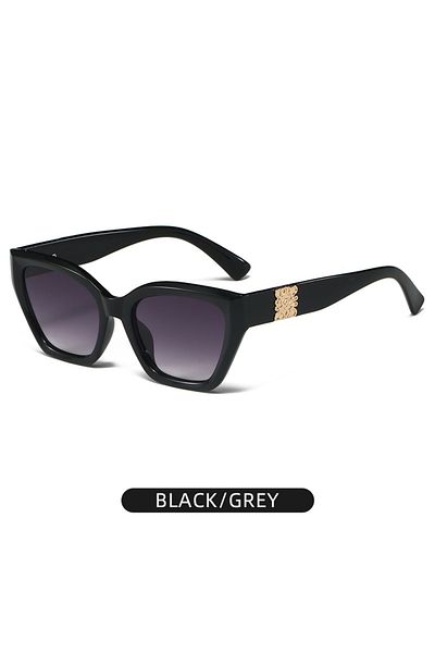 Choice Doublegrey Sunglasses For Women 2025 New Retro Cat Eye Sunshade Sun Protection Fashion Street Photog