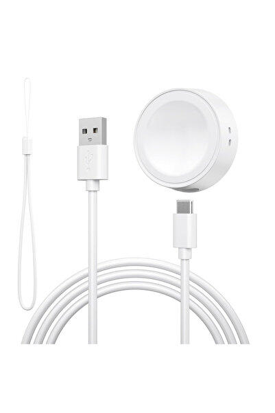 Choice شواحن بديلة باللون الأبيض متوافقة مع الساعة الذكية USB 8/7/6/6 Classic...