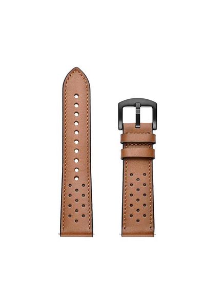 Choice OnePlus Watch 3 LK-Brown 22mm Breathable Leather Strap For OnePlus Watch 3 2 2R/OnePlus 46mm Bracele