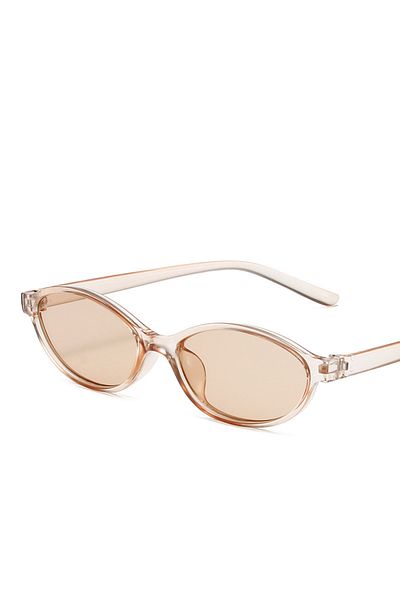 Choice MULTI 7 Vintage Small Frame Ellipse Women Sunglasses Brand Black Round Cool Men Sunglasses Designer