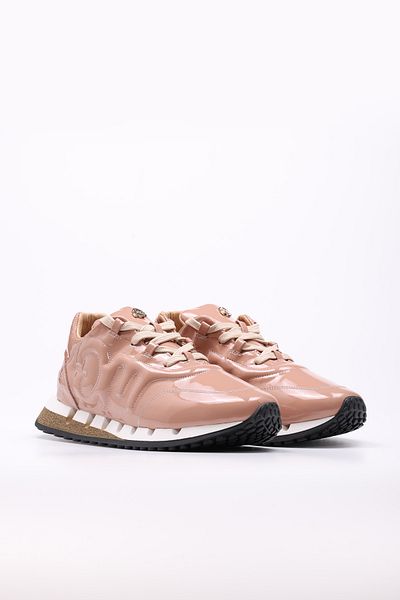 Ayakkabıhane Inside and Outside Genuine Patent Leather Salmon Women's Sports Shoes Ah08167261400568