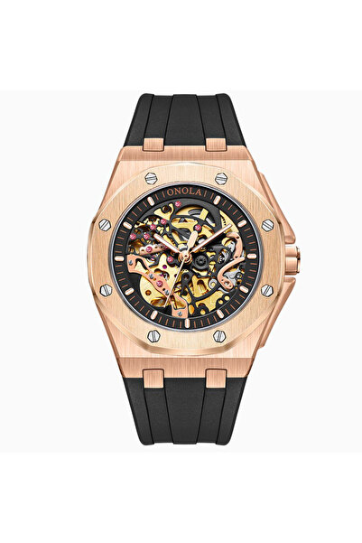 Choice1 rose black ONOLA Watch Top Brand Luxury Sports Men Wristwatch Waterproof Automatic Mechanical Watch