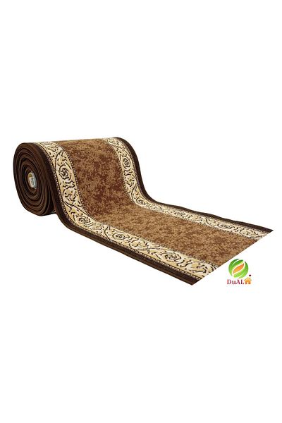 Dualhome Regal Rug Runner, Brown, Meter B - 120 Cm, 200 Cm