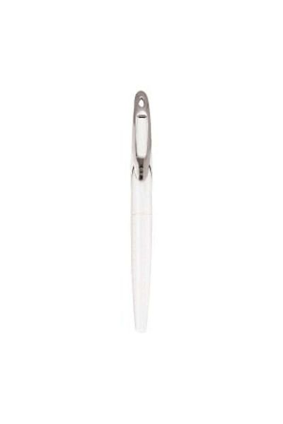 Herlitz My.pen Fountain Pen M, Material Plastic, Color White-Black, Bulk
