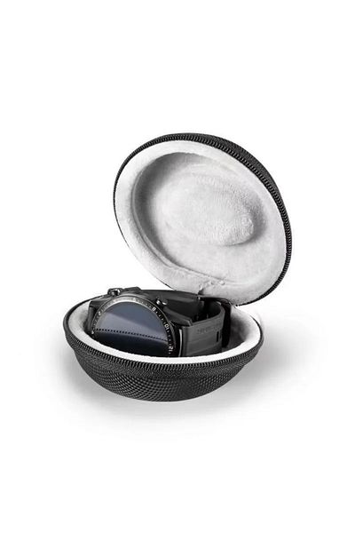 Choice 02 white black Watch Organizer for Apple Watch Charger Data Cable Headphone Storage Bag Hard Shell P